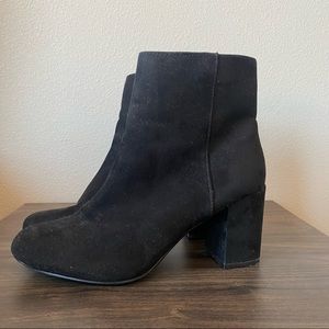 Black Heeled Booties